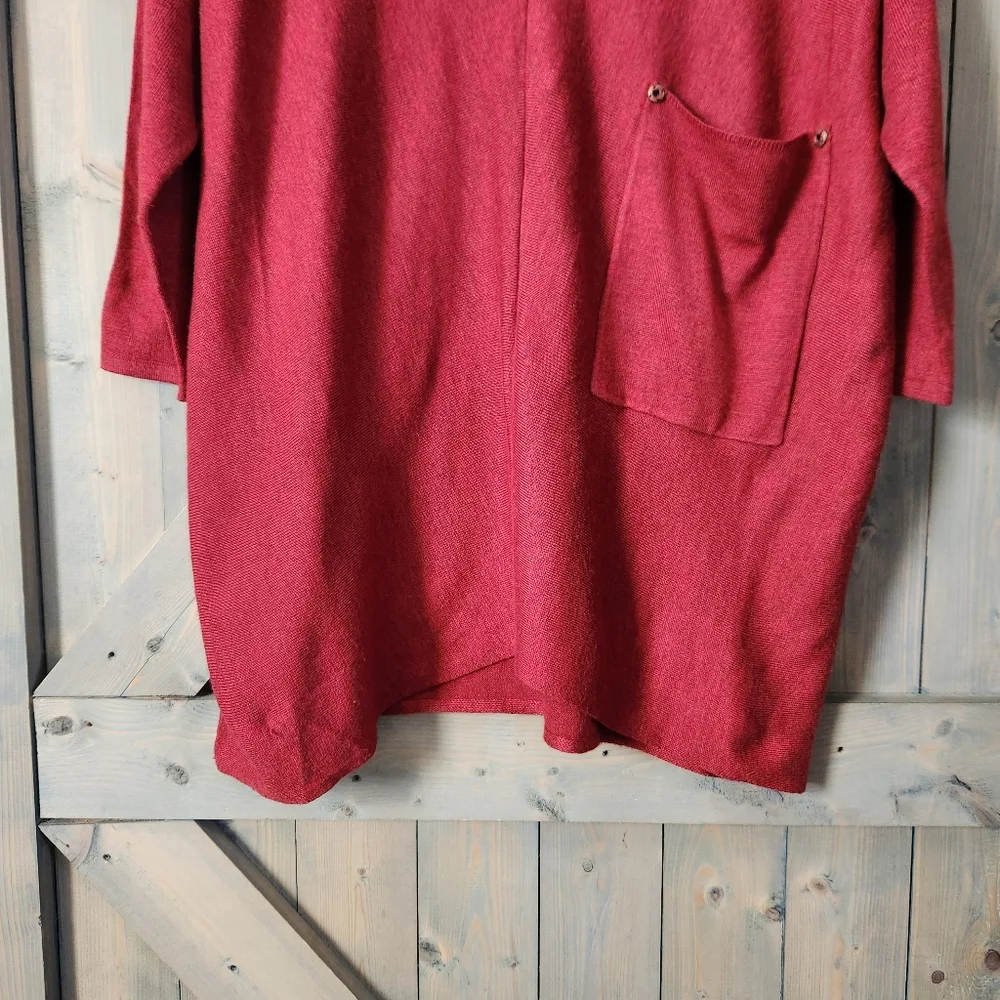 Kerisma Wool Blend Oversized Pocket Sweater Medium / Large